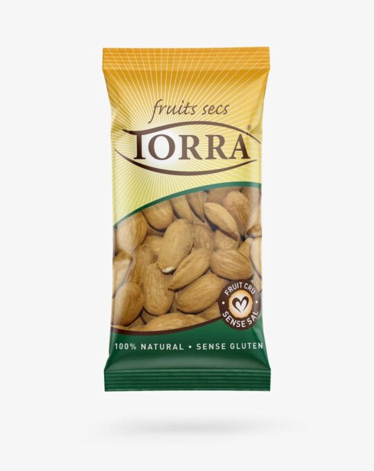 Almendra cruda piel 100 gr.