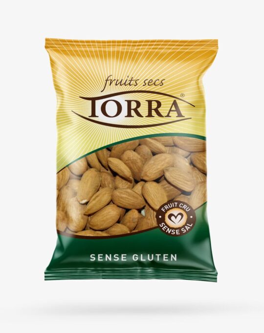 Almendra cruda piel 125 gr.