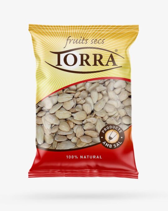 Almendra guara salada repelada 1 kg.