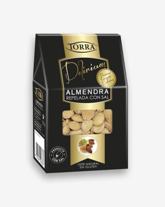 Almendra salada repelada