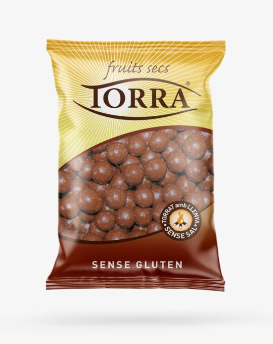 Avellana chocolate negro 125 gr.