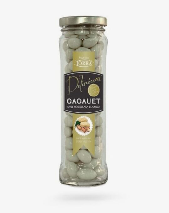 Cacahuete chocolate blanco en bote CYL
