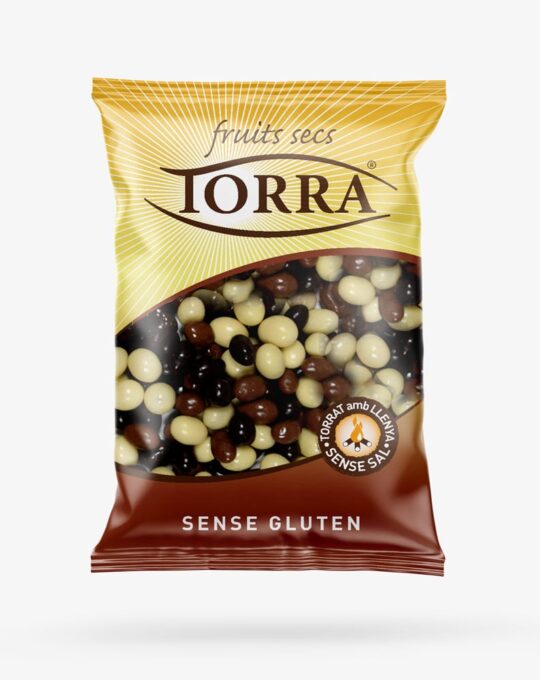 Mix cacahuete chocolate blanco y negro 1 kg.