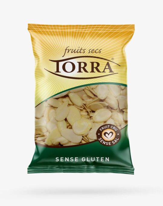 Almendra laminada cruda 125 gr.