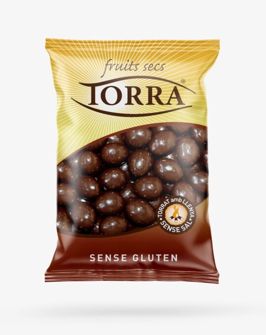 Almendra chocolate negro 125 gr.