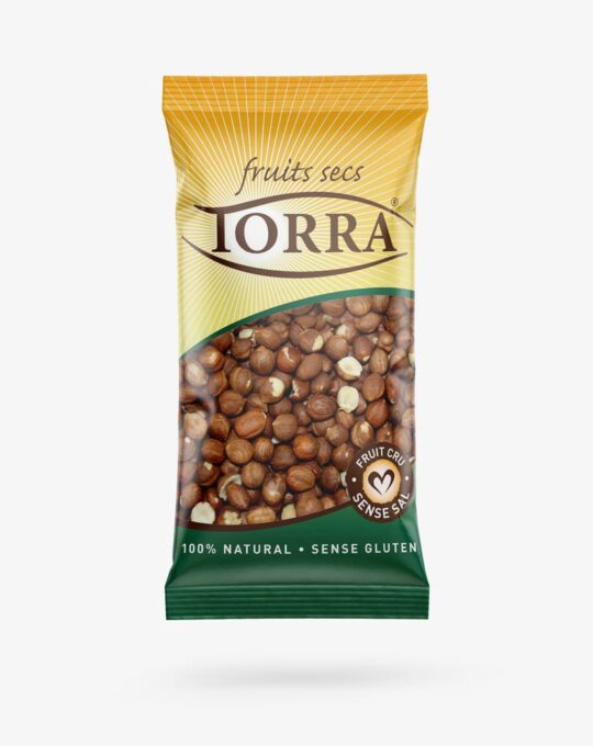 Avellana cruda piel 500 gr.