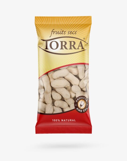 Cacahuete tostado cáscara sal 170 gr.