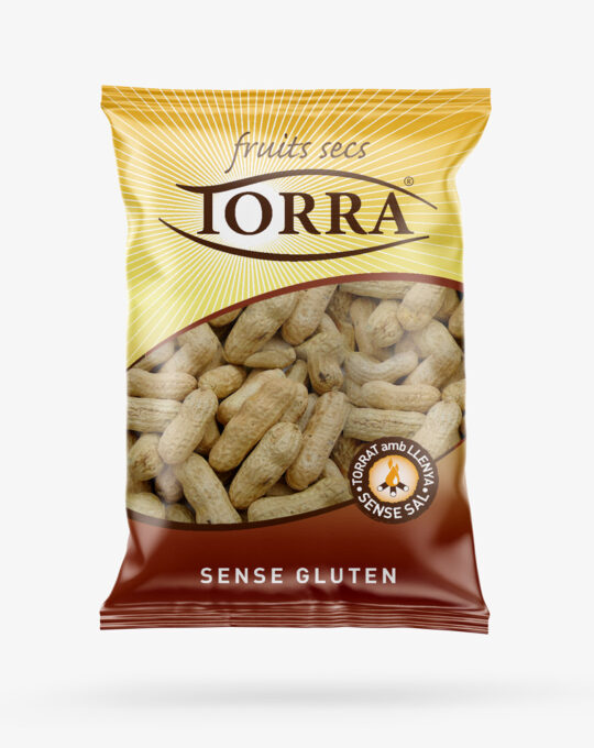 Cacahuete tostado cáscara 500 gr
