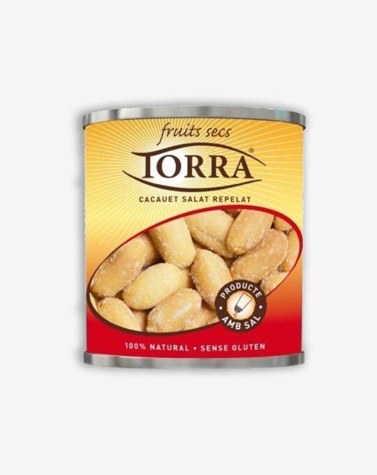 Lata cacahuete salado repelado 50 gr.