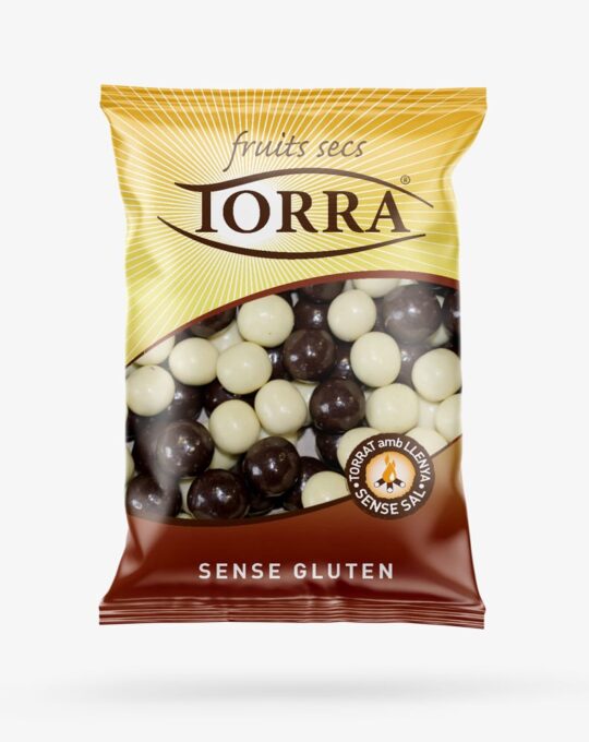 Mix bolas cereales blanca y negro 125 gr.