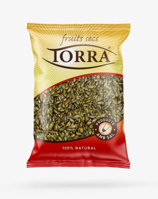 Pipa calabaza tostada sal en grano 1 kg.