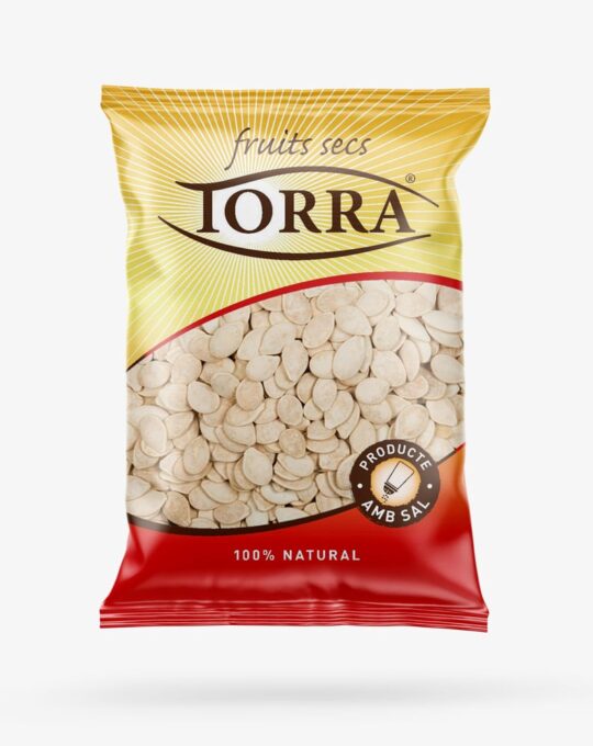 Pipa calabaza tostada cáscara sal 500 gr.